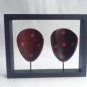 Two Side Batik Wooden Mask