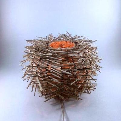Table Lamp - Ball of Thorns