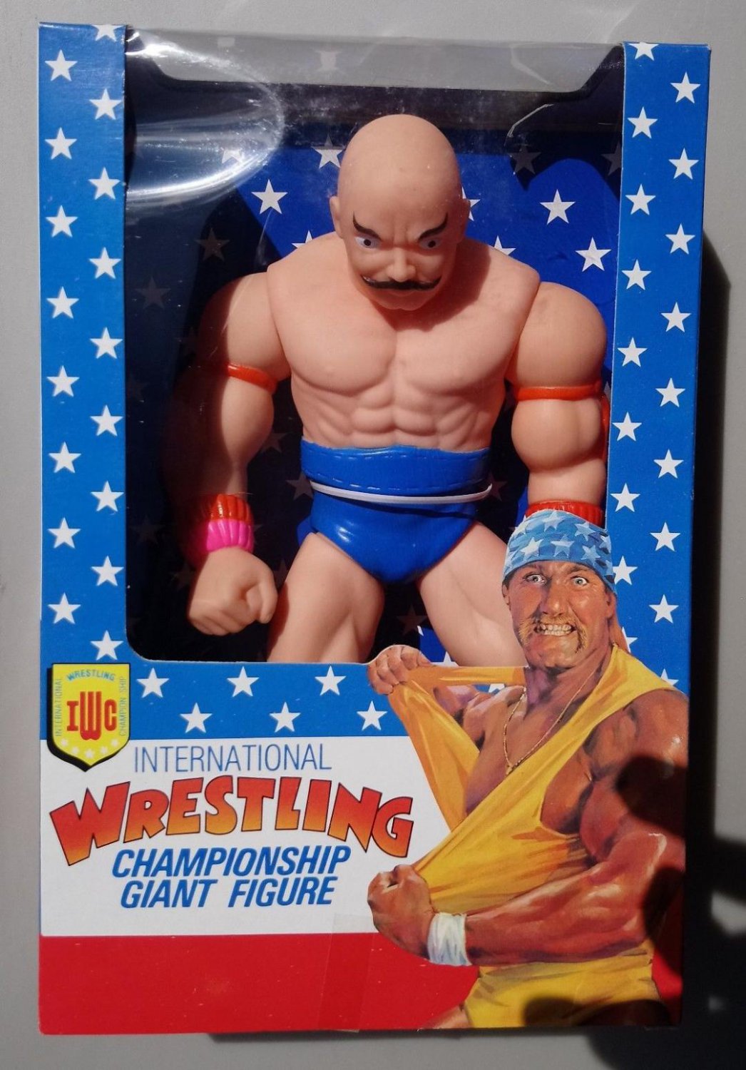 wwf ljn hasbro wrestling superstars 10" iron sheik wrestling figure