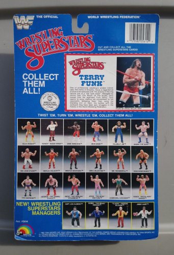 Wwf Ljn Wrestling Superstars Terry Funk Wrestling Figure