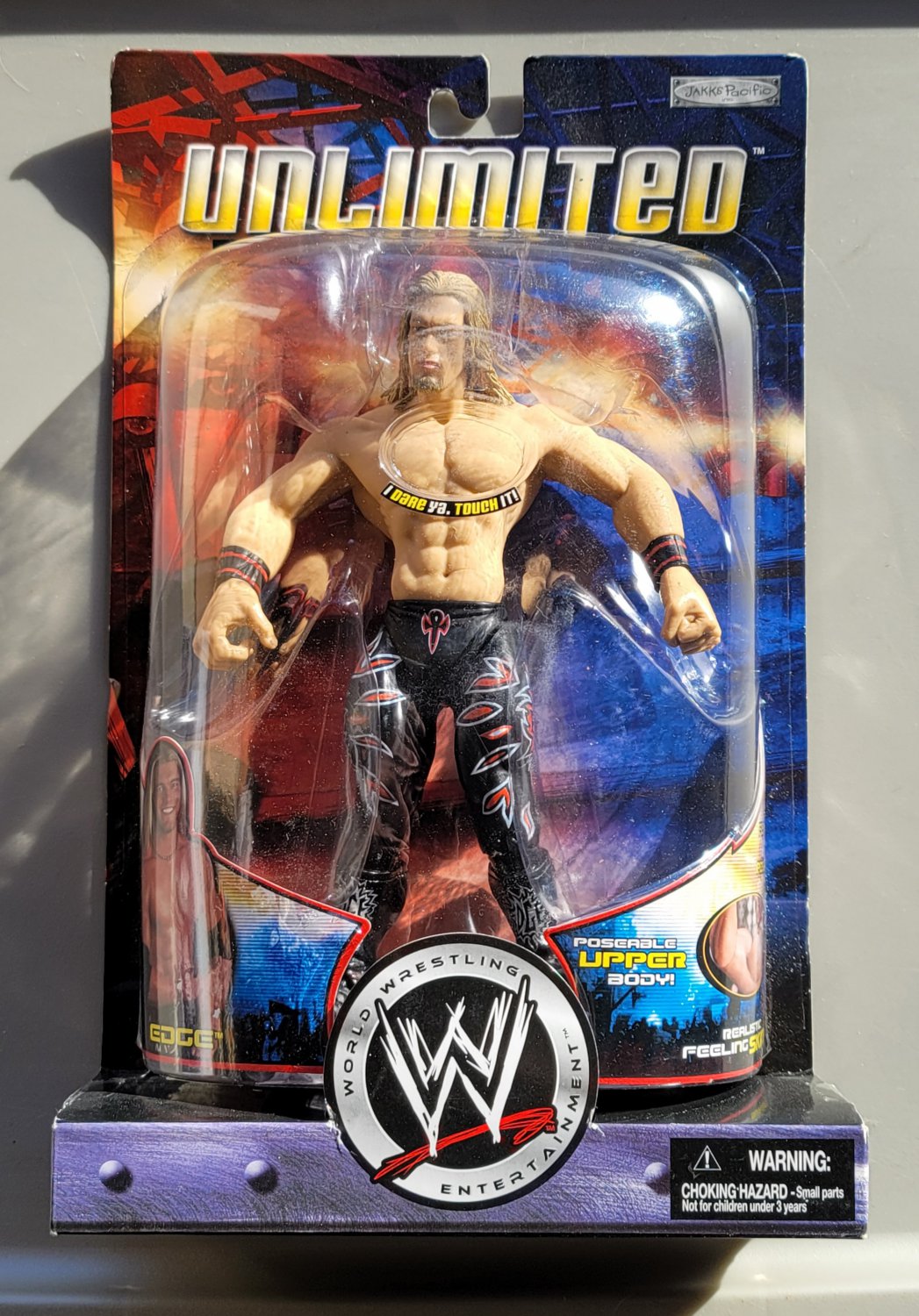 wwe wwf ljn classic superstars unlimited edge wrestling figure