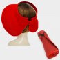Roll Up Foldable Large Brim Sun Visor Hat