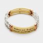 "mom & Daughter" Stretch Bracelet