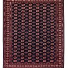 The primary color in this handmade rug is Deep Red.