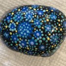 Hand Painted Art Rock "Mandela" Design