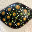 Hand Painted Art Rock "Mandela" Design