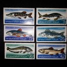 6 postage stamps of Bulgaria
