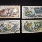 4 postage stamps of the USSR