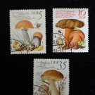 3 postage stamps of DDR
