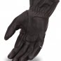 First Racing Men's Mesh & Leather Motorcycle Gloves Gel Palm & Reflective Piping