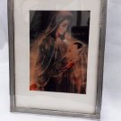 vintage decorative sterling  picture frame England - 1850 -MLd
