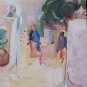 Painting on Paper - Jose Manuel Moraña -Argentine Artist -mexico