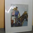 Drawing acrilic on paper original - Rodolfo Claro .Argentine Painter