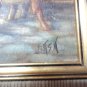 painting oil on hardbore  - probably spanish.