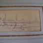 Drawing on paper  Venice - Van der ...????