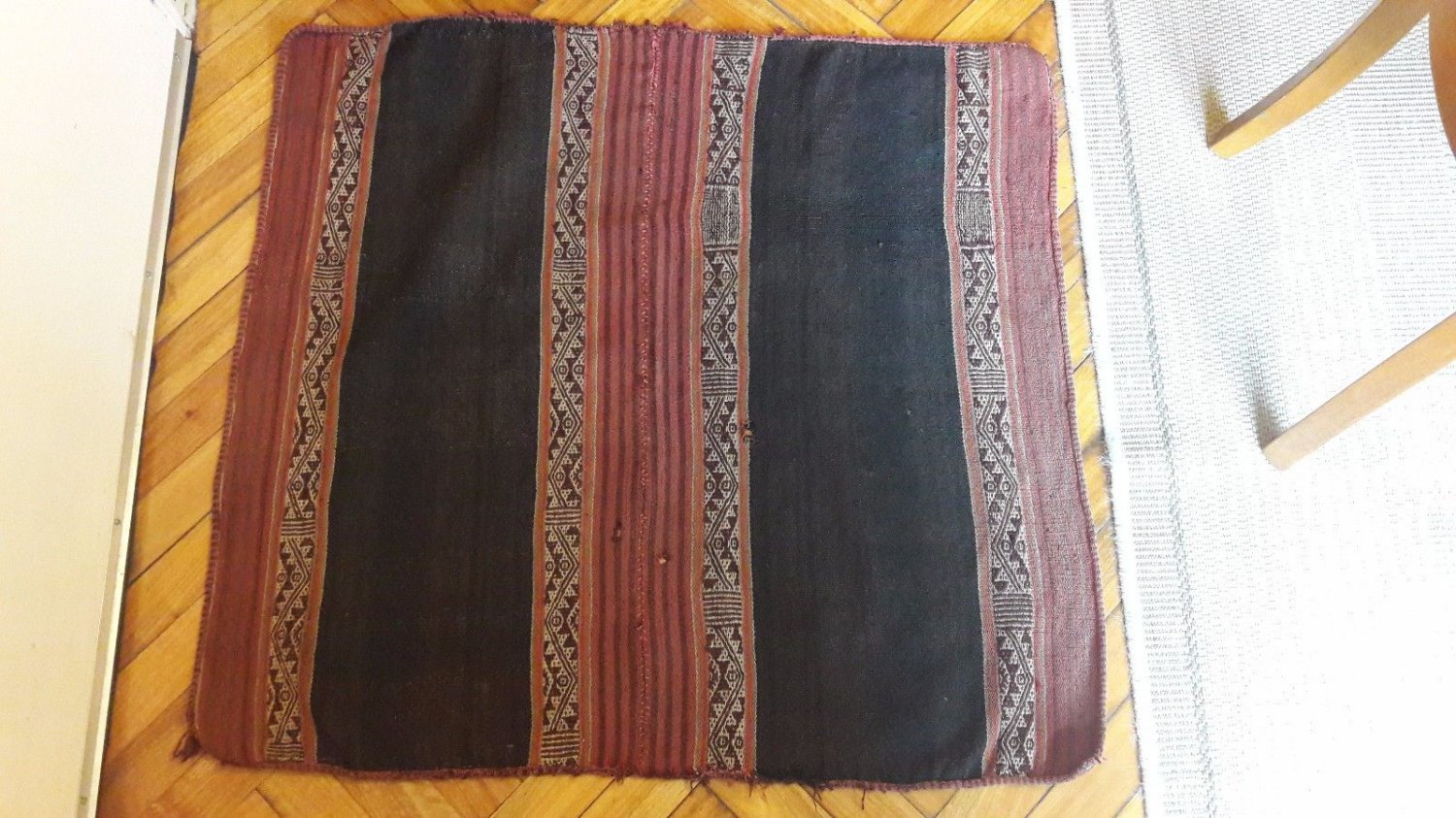 Peruvian Hand woven Aguayo  Andean Mountain Textile