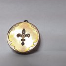 antique Gold filled locket - pendant- KJ