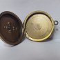 antique Gold filled locket - pendant- KJ