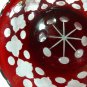 vintage board crystal Center - dish