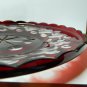vintage board crystal Center - dish