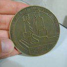 vintage medal AISS Estoril Portugal 1972 GR. Sovura ,Des.Quito. Bronze