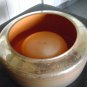 vintage art Glass center ashtray mirrored signed MB 4574-265