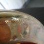vintage art Glass center ashtray mirrored signed MB 4574-265