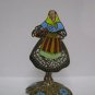 Topazio Portugal enamel Sterling silver - miniature
