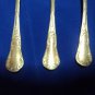 3 old tea spoon  Christofle france silverplate