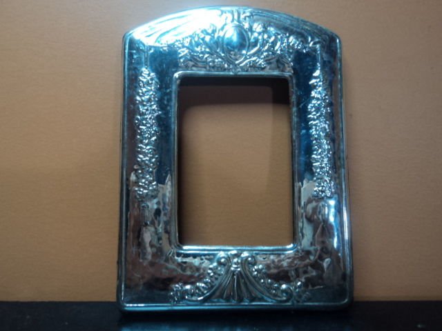 decorative picture frame - Silver bath