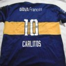 Fantasy old  Jersey t-shirt Boca juniors 10 Carlitos ( Tevez )  Argentina