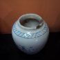 ceramic  pottery old Chinese White and blue.