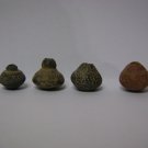 antique Pre-Columbian Mesoamerican Potterys  4 miniatures