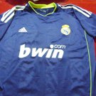 old  soccer Blue Jersey Real Madrid Orig  Size L Higuain - adidas