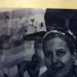 vintage Photo Eva Peron -Evita -in a protest -newspaper Critica.