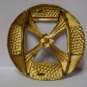 vintage Bronze Belt buckle  metal Art craft