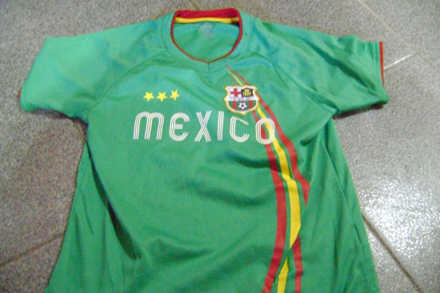 soccer  vintage  jersey Mexico size Women  green 2xs