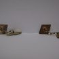 vintage enamel cufflinks