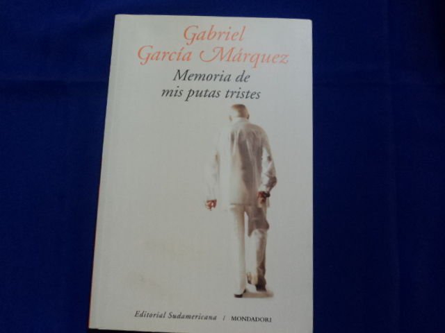 Book libro memoria de mis putas tristes -Gabriel Garcia Marquez