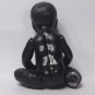vintage old miniature Doll _baby ind. Argentina hard plastic