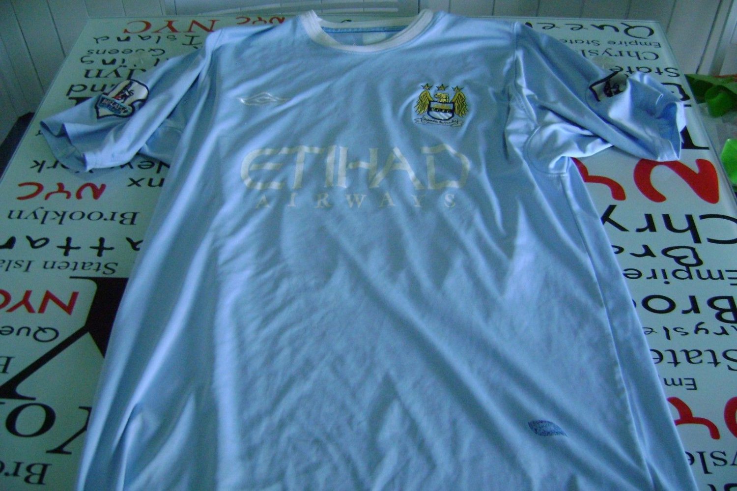 fantasy soccer  retro Jersey Manchester City  Adebayor