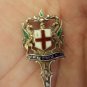 Silver & Enamel SPOON Birmingham city london.
