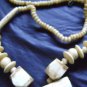 old native choker necklace bone