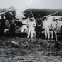 vintage Photo famous pilot plane Carola Lorenzini