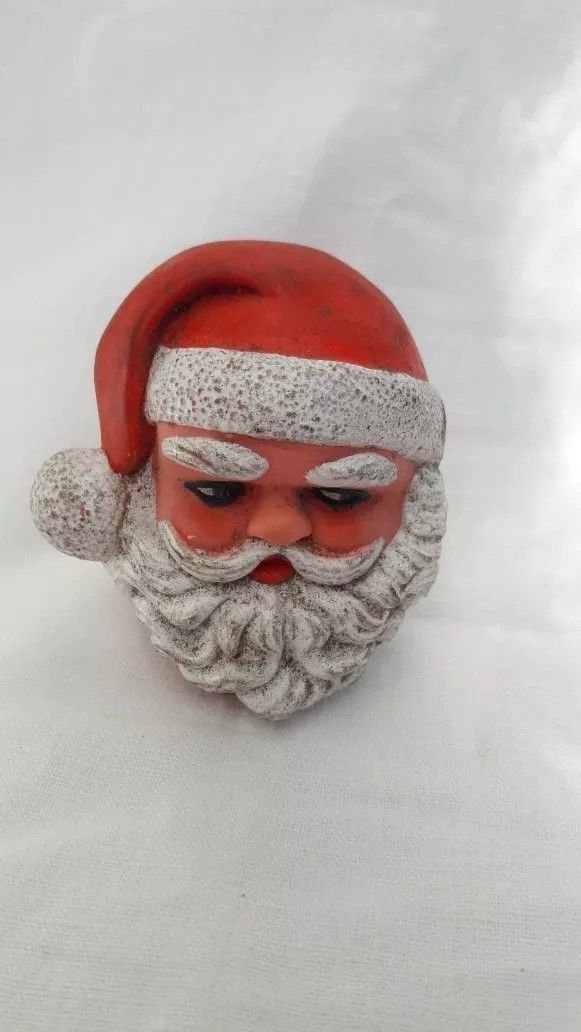 old  vintage  Rubber puppet Papa Noel  collections