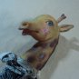 old rare vintage  Rubber puppet giraffe  collections