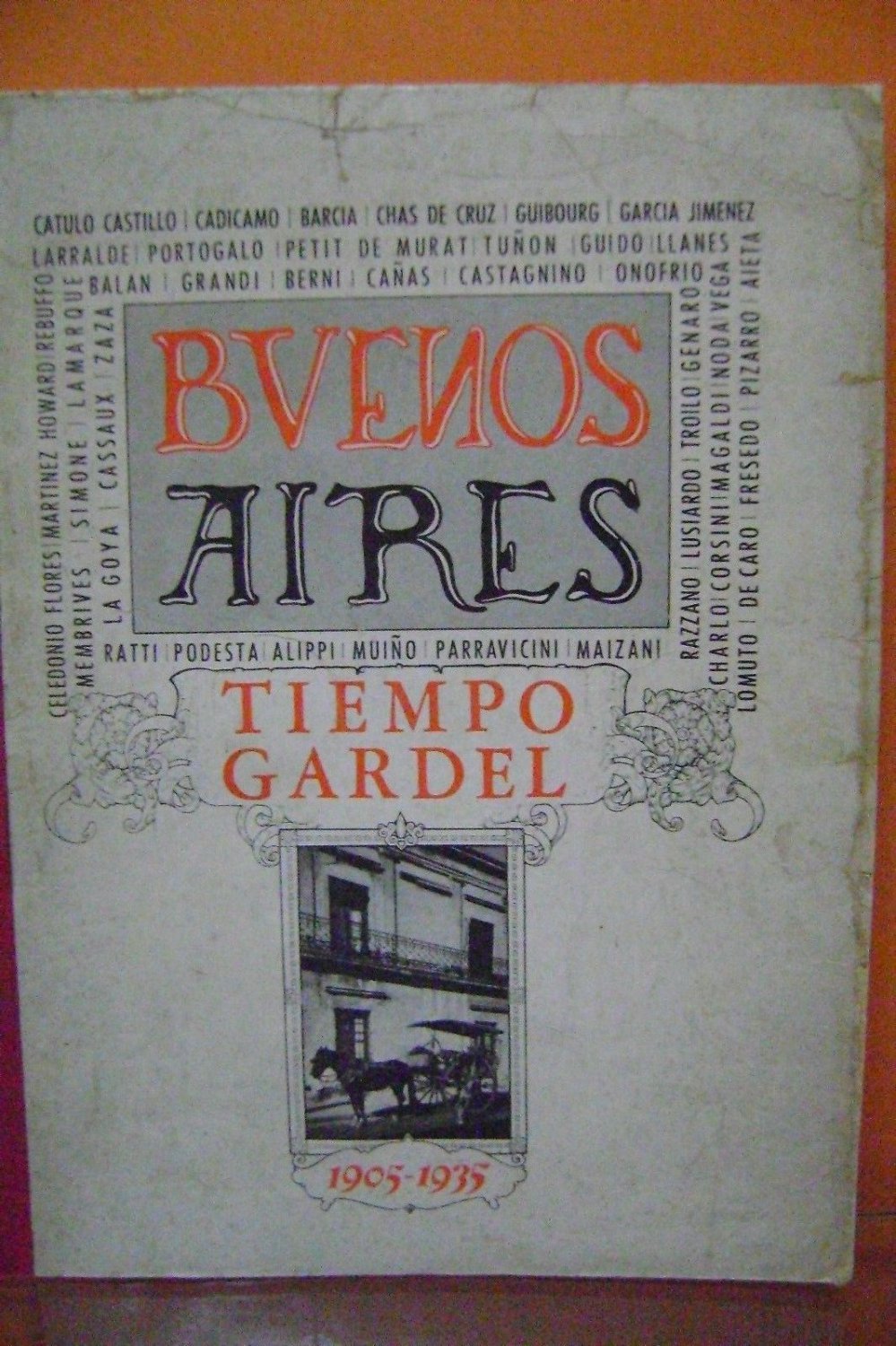 Book libro Buenos Aires - Tiempo Gardel 1966-edit el mate