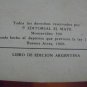Book libro Buenos Aires - Tiempo Gardel 1966-edit el mate