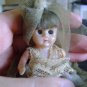 vintage miniature Doll ind. Argentina plastic