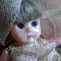 vintage miniature Doll ind. Argentina plastic